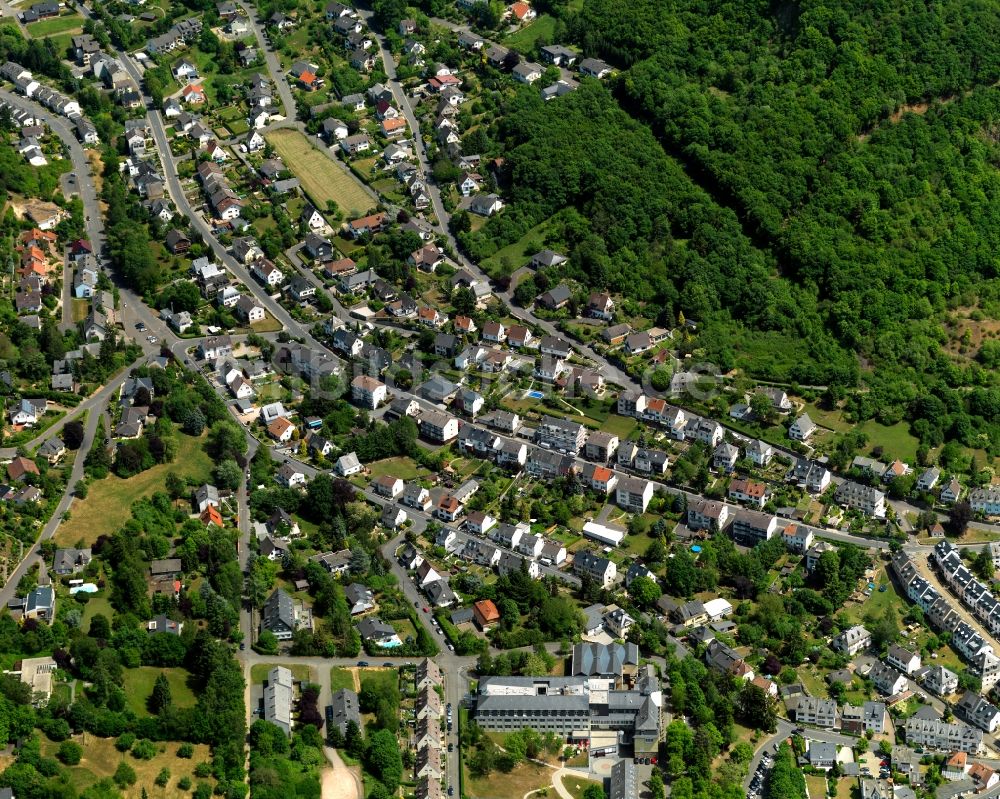 Kirn aus der Vogelperspektive: Stadtansicht von Kirn im Bundesland Rheinland-Pfalz