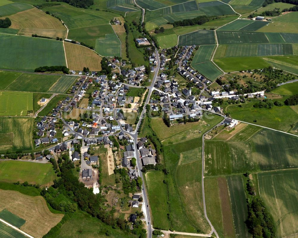 Kisselbach aus der Vogelperspektive: Stadtansicht von Kisselbach im Bundesland Rheinland-Pfalz