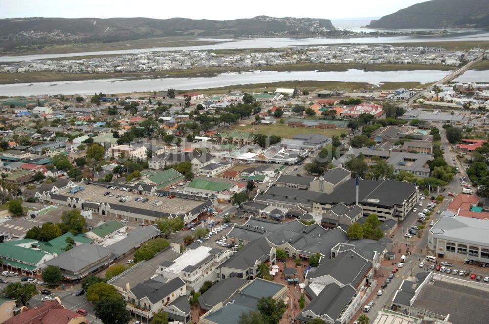 Luftbild KNYSNA - Stadtansicht von Knysna in Südafrika