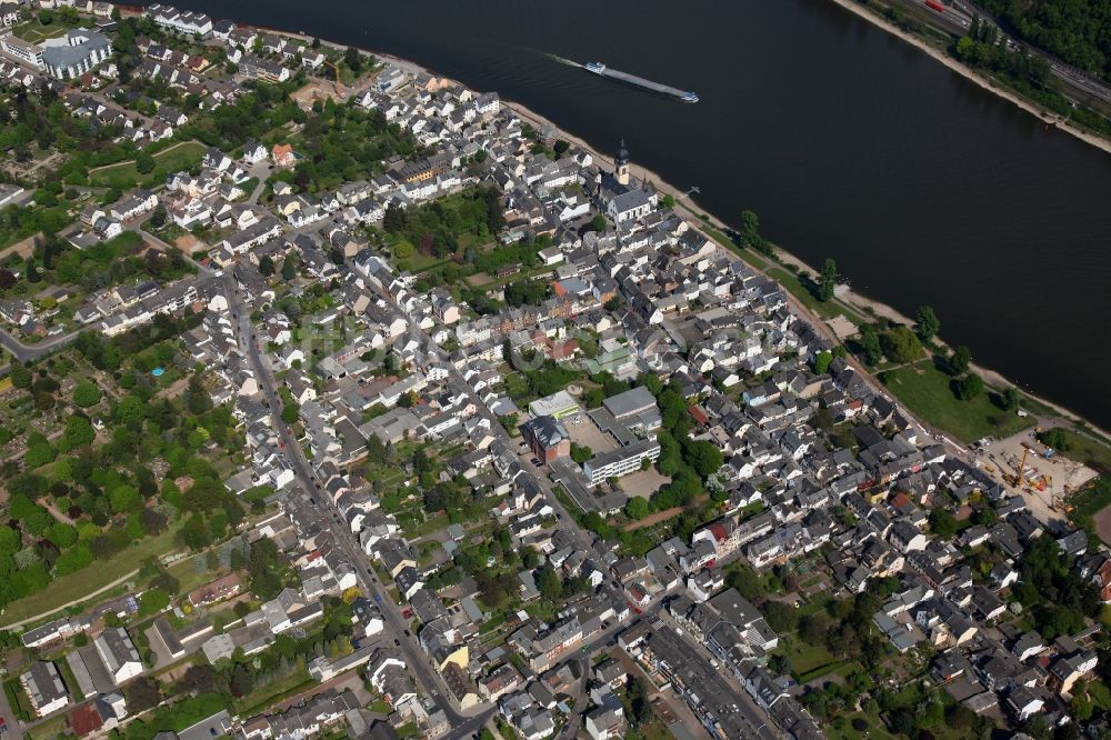 Koblenz OT Neuendorf aus der Vogelperspektive: Stadtansicht von Koblenz-Neuendorf im Bundesland Rheinland-Pfalz