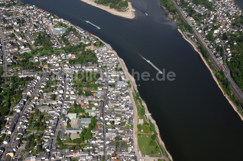 Luftbild Koblenz OT Neuendorf - Stadtansicht von Koblenz-Neuendorf im Bundesland Rheinland-Pfalz