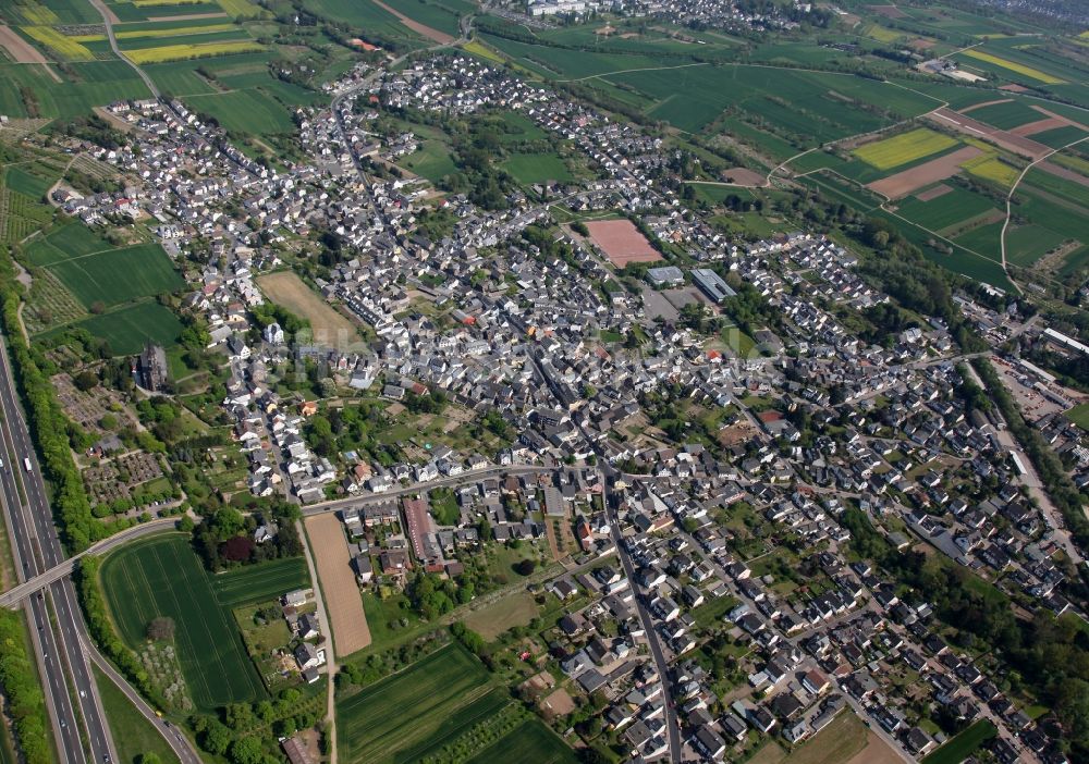 Luftbild Koblenz OT Rübenach - Stadtansicht von Koblenz-Rübenach im Bundesland Rheinland-Pfalz