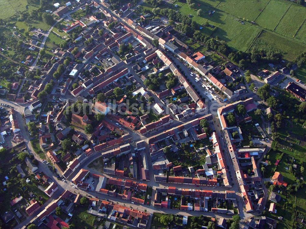 Luftbild Kremmen (Brandenburg) - Stadtansicht - Kremmen (Brandenburg)