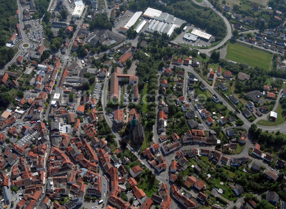 Luftbild Kusel - Stadtansicht Kusel