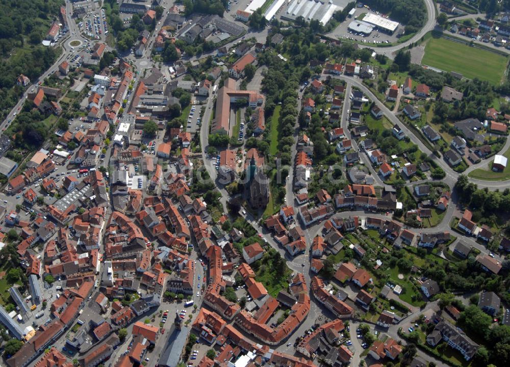 Luftaufnahme Kusel - Stadtansicht Kusel