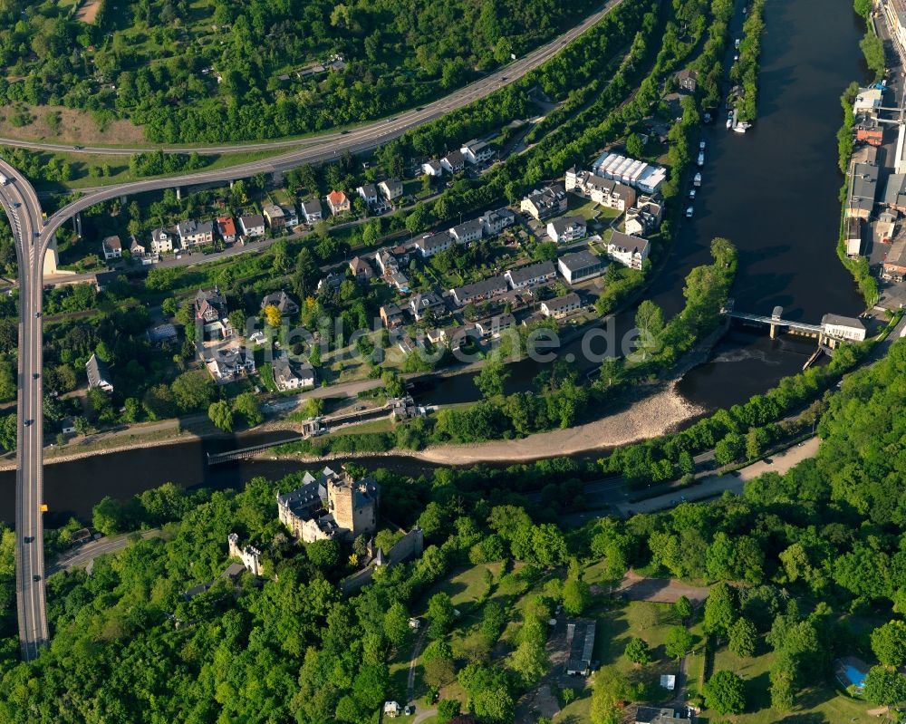 Luftaufnahme Lahnstein - Stadtansicht von Lahnstein im Bundesland Rheinland-Pfalz