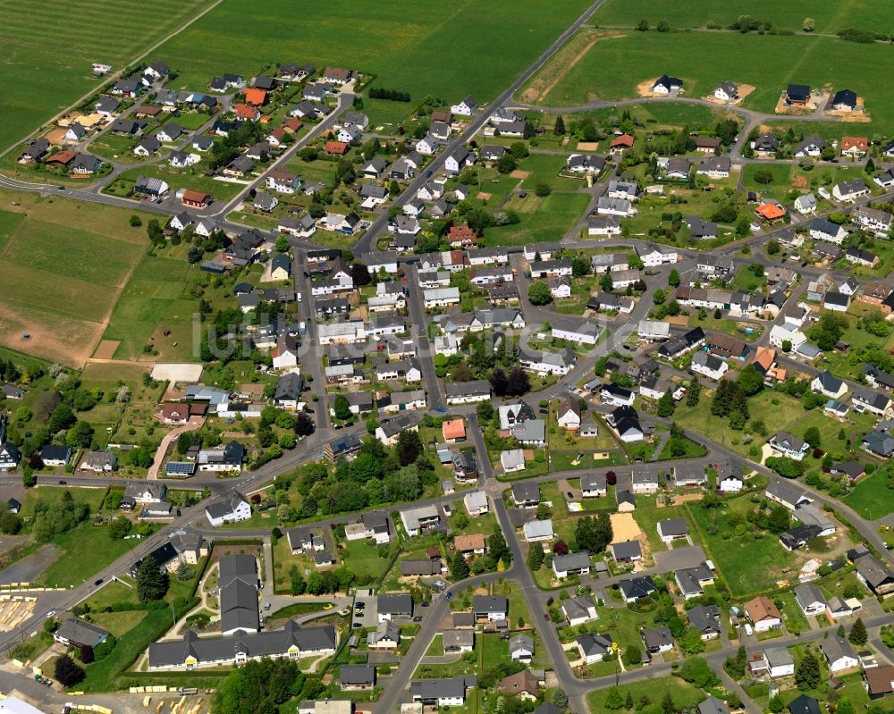 Luftbild Langenbach bei Kirburg - Stadtansicht von Langenbach bei Kirburg im Bundesland Rheinland-Pfalz