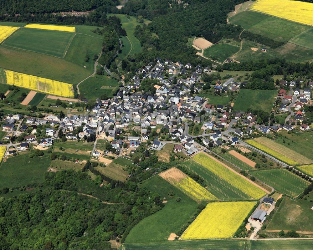 Luftaufnahme Lierschied - Stadtansicht von Lierschied im Bundesland Rheinland-Pfalz