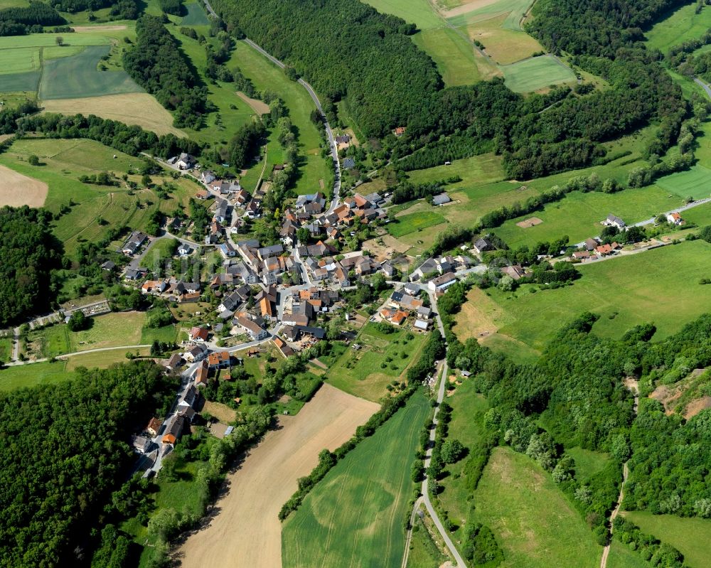 Löllbach von oben - Stadtansicht von Löllbach im Bundesland Rheinland-Pfalz