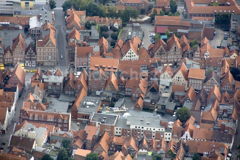 Lüneburg von oben - Stadtansicht Lüneburg im Bundesland Niedersachsen