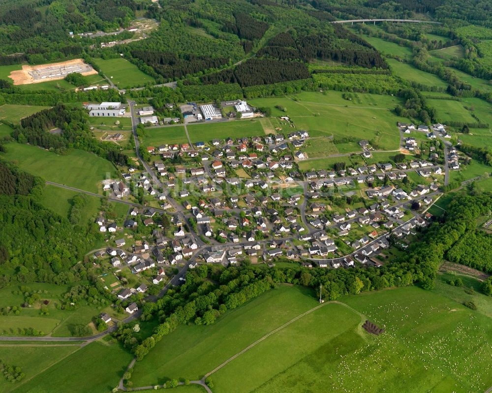 Luckenbach aus der Vogelperspektive: Stadtansicht von Luckenbach im Bundesland Rheinland-Pfalz