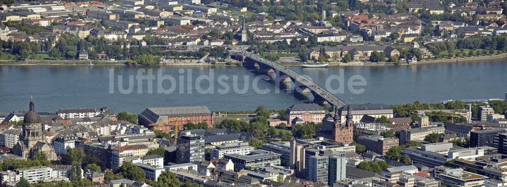 Luftaufnahme Mainz - Stadtansicht Mainz