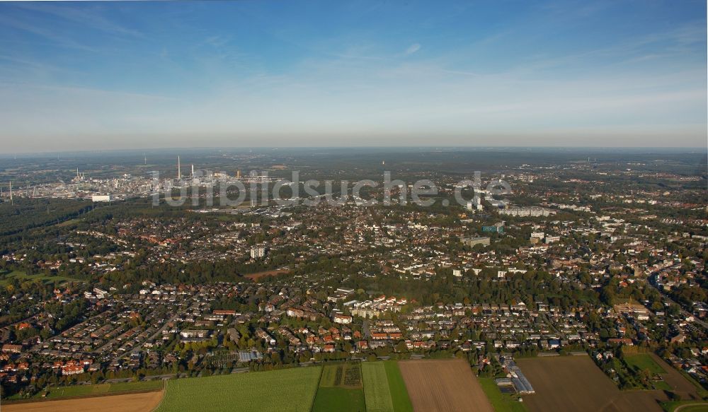 Luftbild Marl - Stadtansicht von Marl im Bundesland Nordrhein-Westfalen