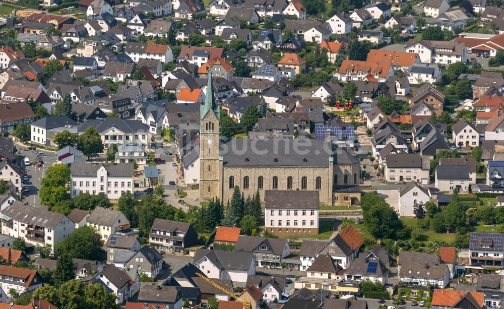 Mönchengladbach aus der Vogelperspektive: Stadtansicht von Medebach im Sauerland in Nordrhein-Westfalen