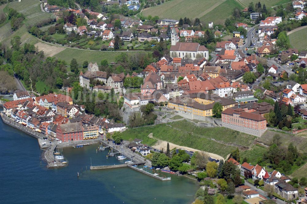 Meersburg von oben - Stadtansicht Meersburg