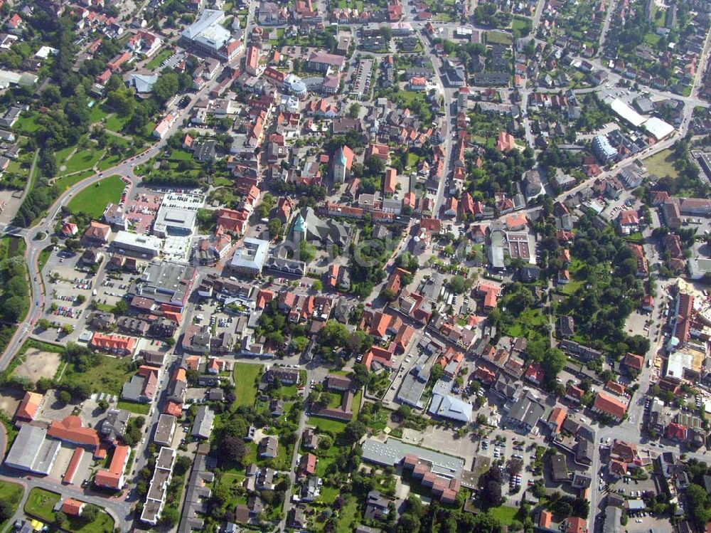 Melle (Niedersachsen) von oben - Stadtansicht von Melle