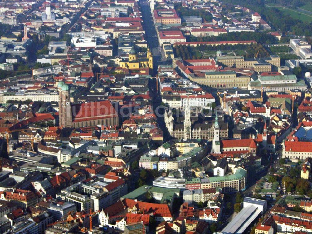 Luftaufnahme München / Bayern - Stadtansicht von München