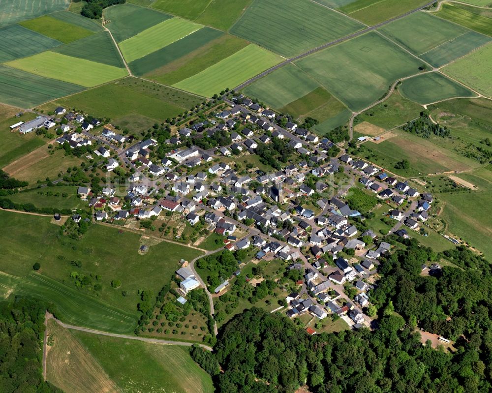 Luftbild Morshausen - Stadtansicht von Morshausen im Bundesland Rheinland-Pfalz