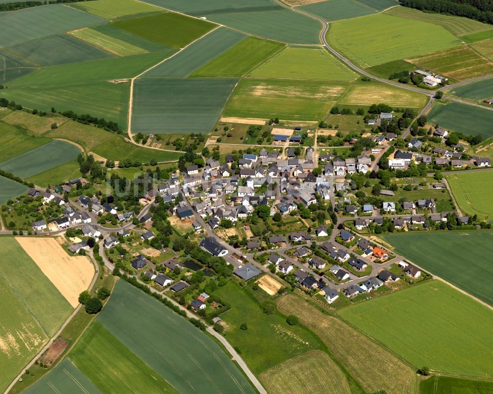 Mörschbach von oben - Stadtansicht von Mörschbach im Bundesland Rheinland-Pfalz