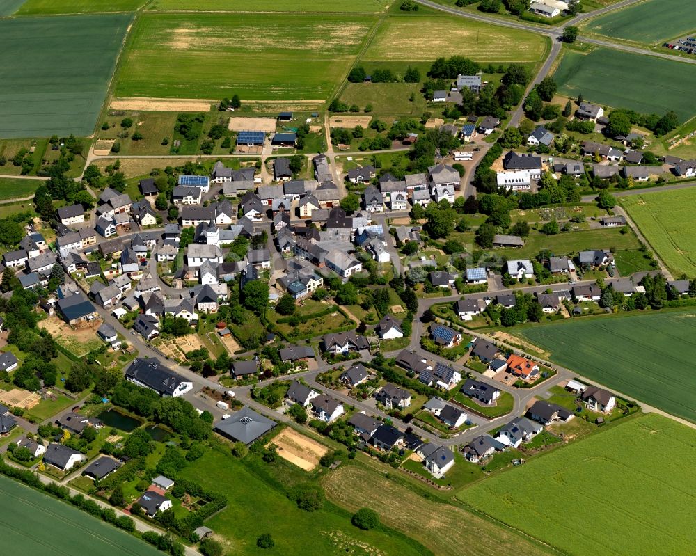 Mörschbach aus der Vogelperspektive: Stadtansicht von Mörschbach im Bundesland Rheinland-Pfalz