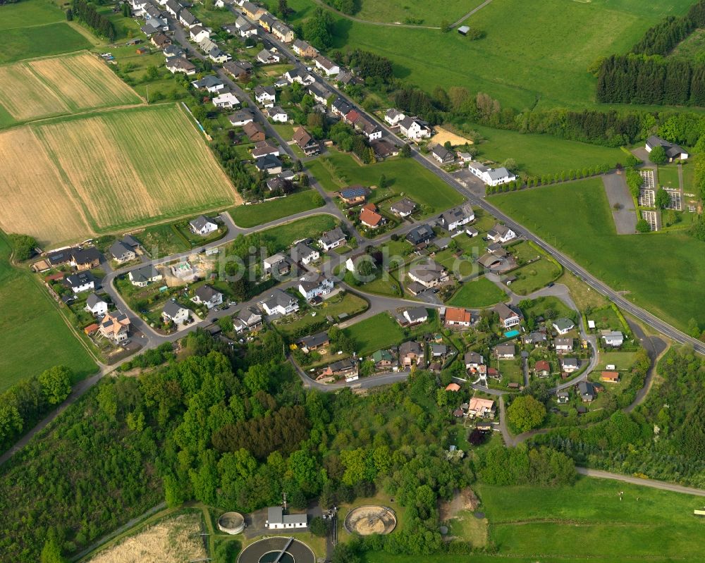 Mudenbach von oben - Stadtansicht von Mudenbach im Bundesland Rheinland-Pfalz