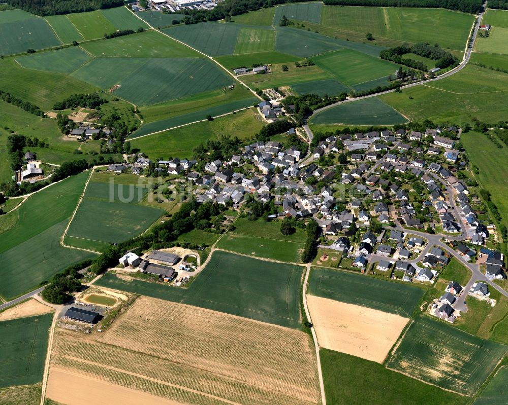 Mutterschied von oben - Stadtansicht von Mutterschied im Bundesland Rheinland-Pfalz