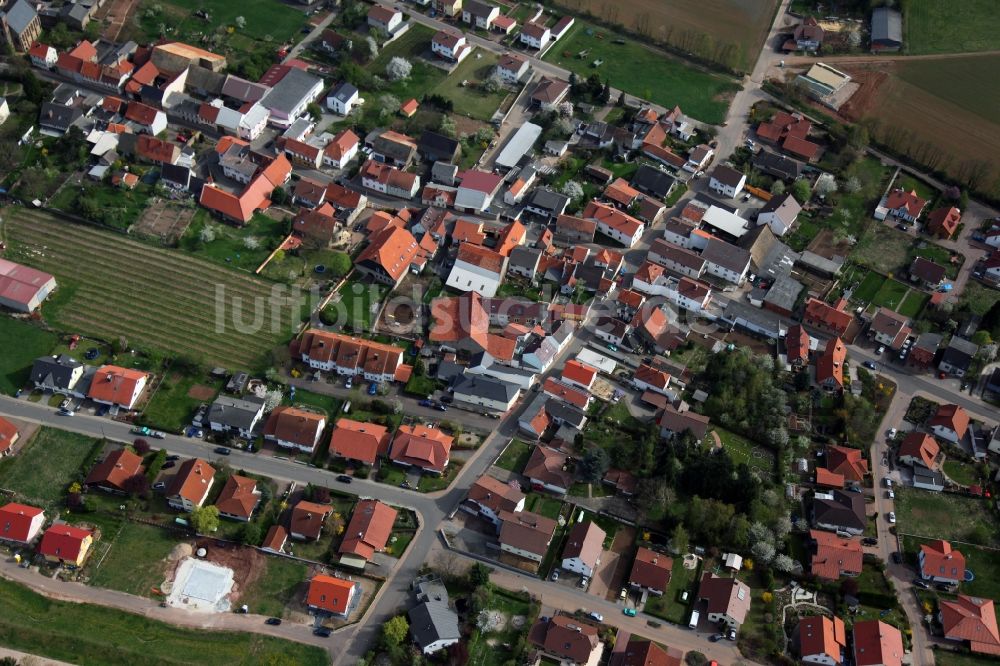 Luftbild Nack - Stadtansicht von Nack im Bundesland Rheinland-Pfalz