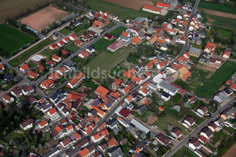 Nack aus der Vogelperspektive: Stadtansicht von Nack im Bundesland Rheinland-Pfalz