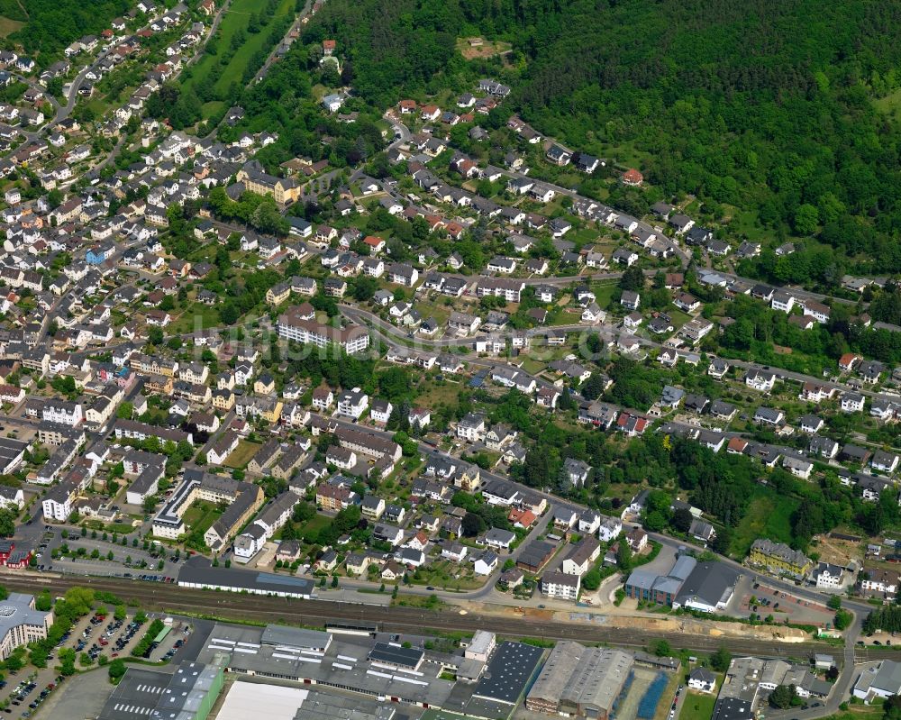 Luftbild Nassau - Stadtansicht von Nassau im Bundesland Rheinland-Pfalz