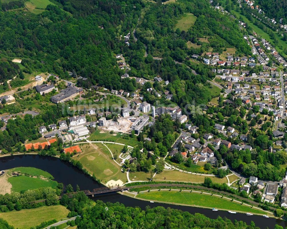 Nassau aus der Vogelperspektive: Stadtansicht von Nassau im Bundesland Rheinland-Pfalz