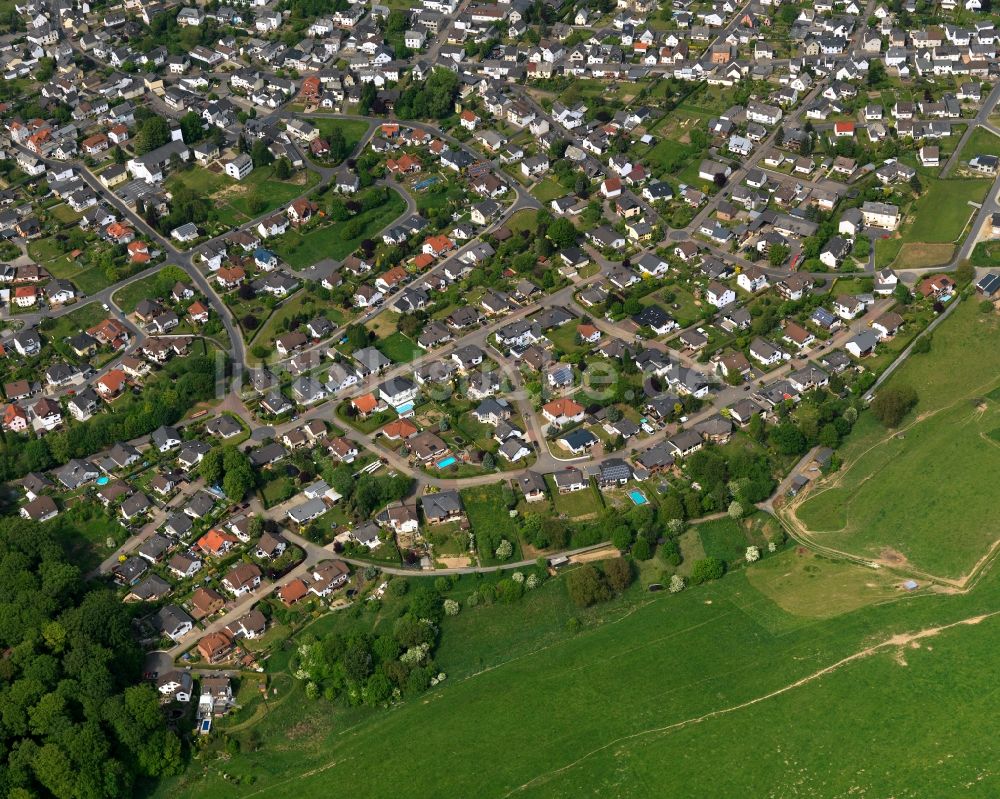 Luftaufnahme Nauort - Stadtansicht von Nauort im Bundesland Rheinland-Pfalz