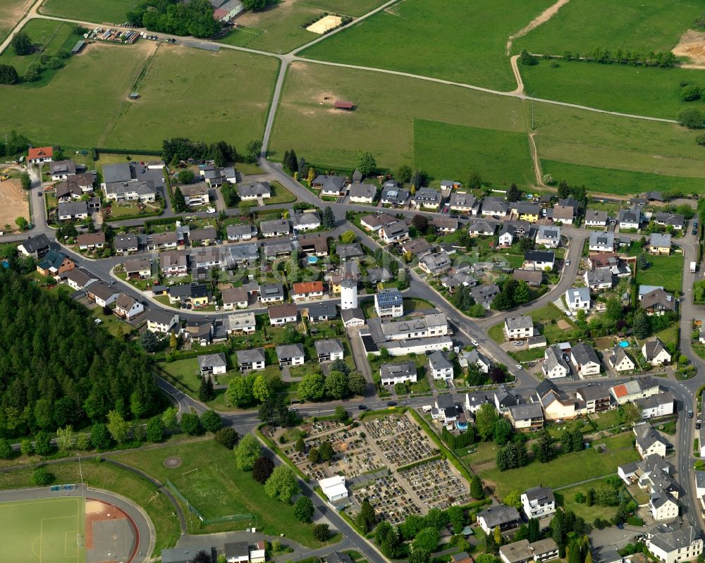 Nauort aus der Vogelperspektive: Stadtansicht von Nauort im Bundesland Rheinland-Pfalz