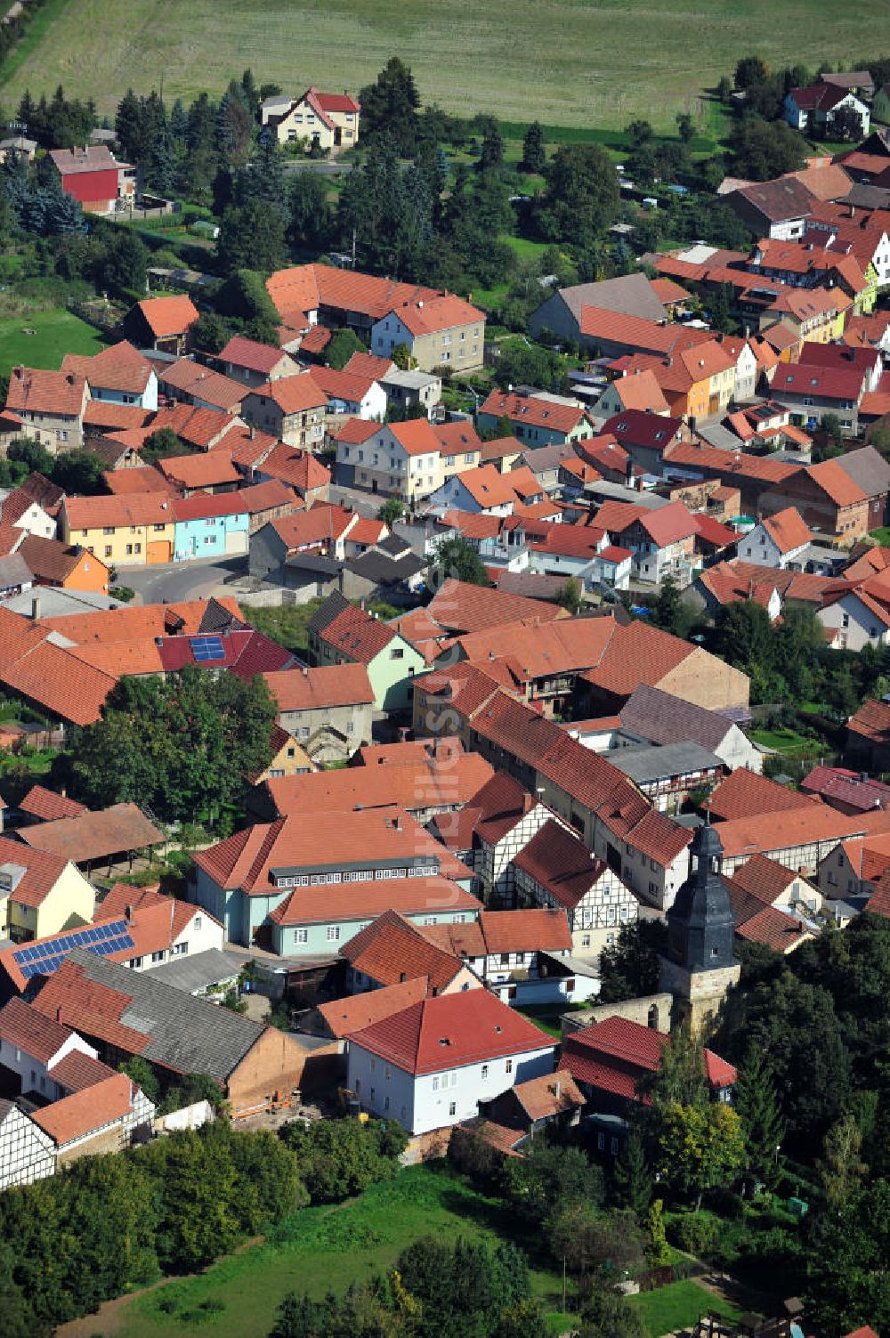 Luftbild Neunheilingen - Stadtansicht Neunheilingen in Thüringen