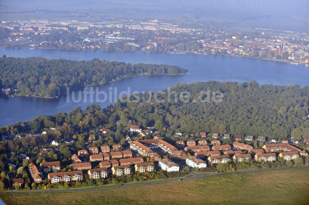 Luftaufnahme Neuruppin - Stadtansicht Neuruppin