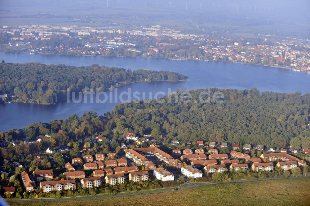 Neuruppin von oben - Stadtansicht Neuruppin