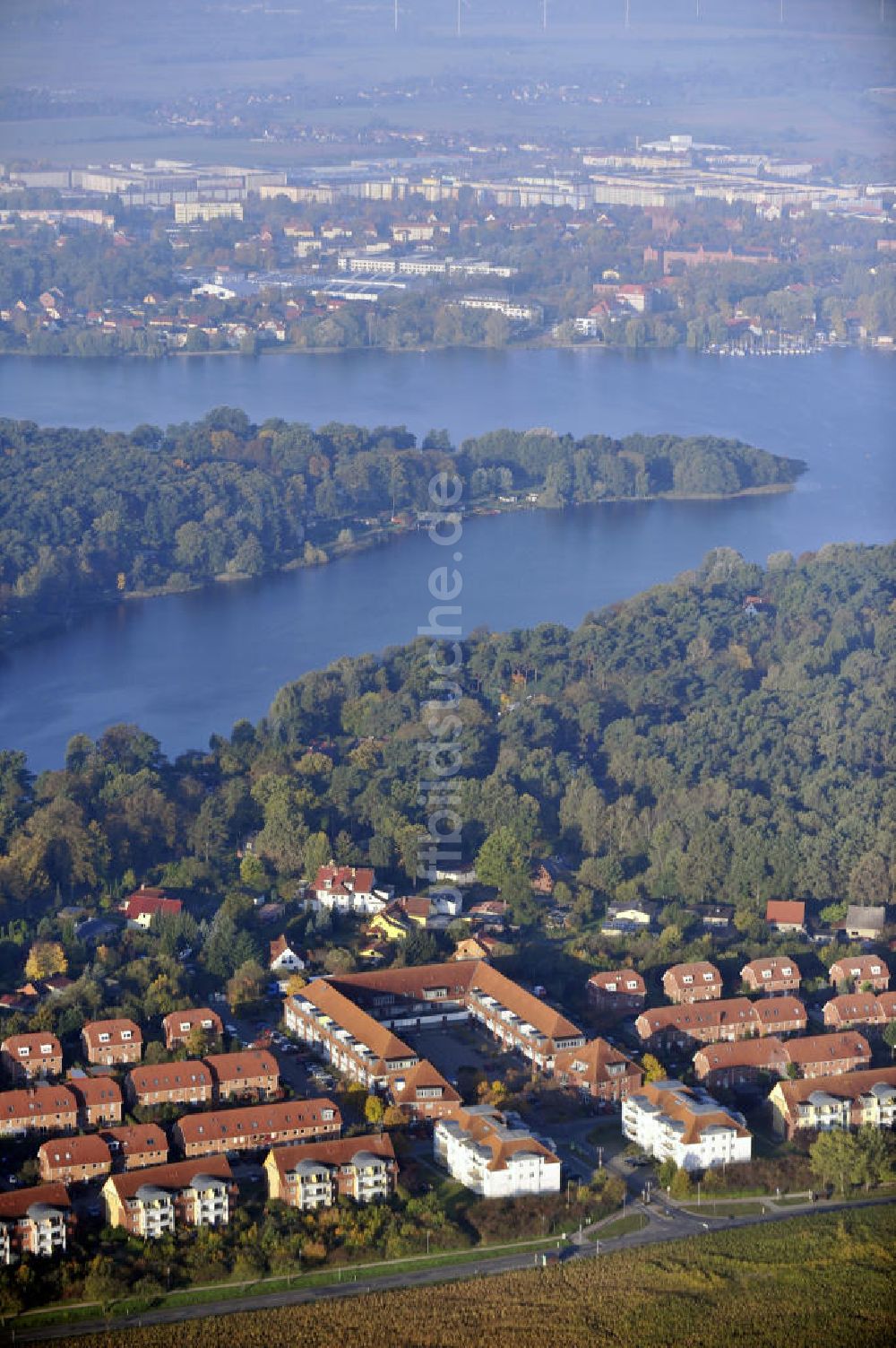 Neuruppin aus der Vogelperspektive: Stadtansicht Neuruppin