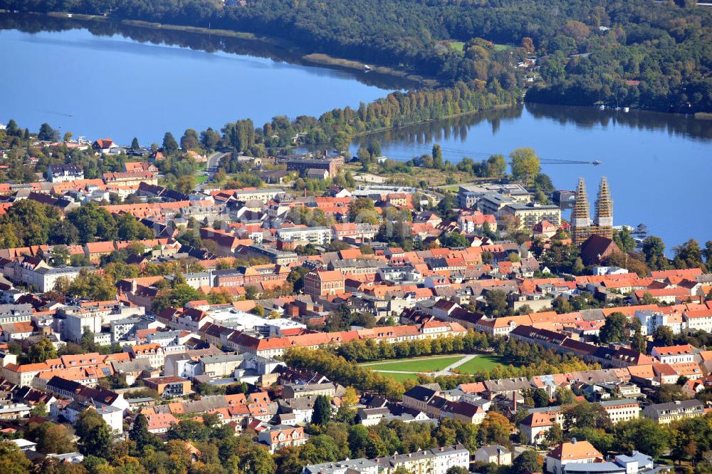 Luftbild Neuruppin - Stadtansicht Neuruppin