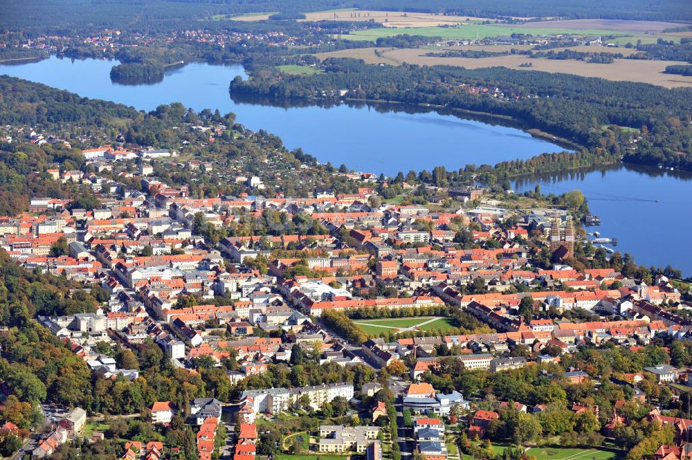 Luftaufnahme Neuruppin - Stadtansicht Neuruppin