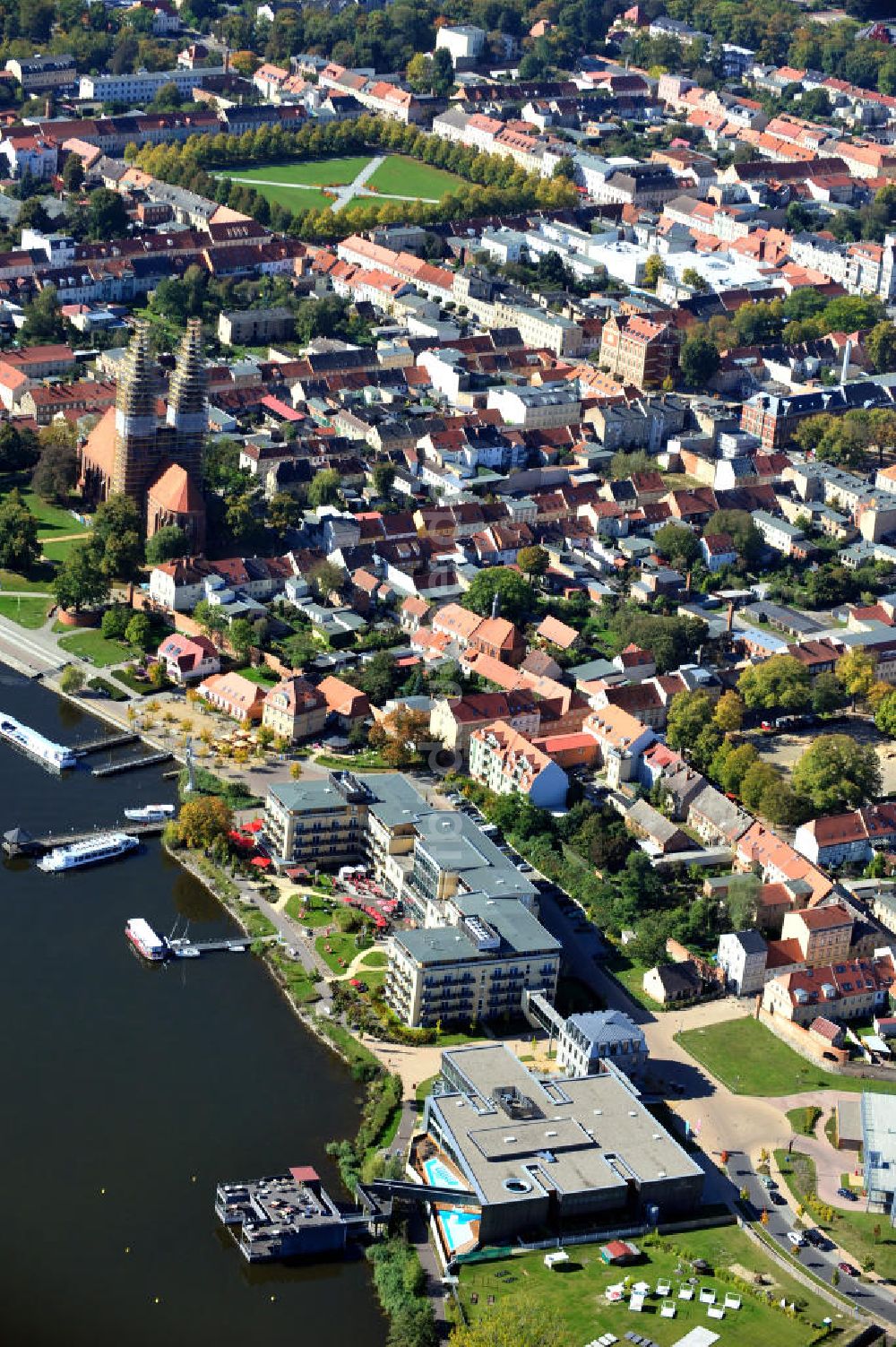 Luftbild Neuruppin - Stadtansicht Neuruppin