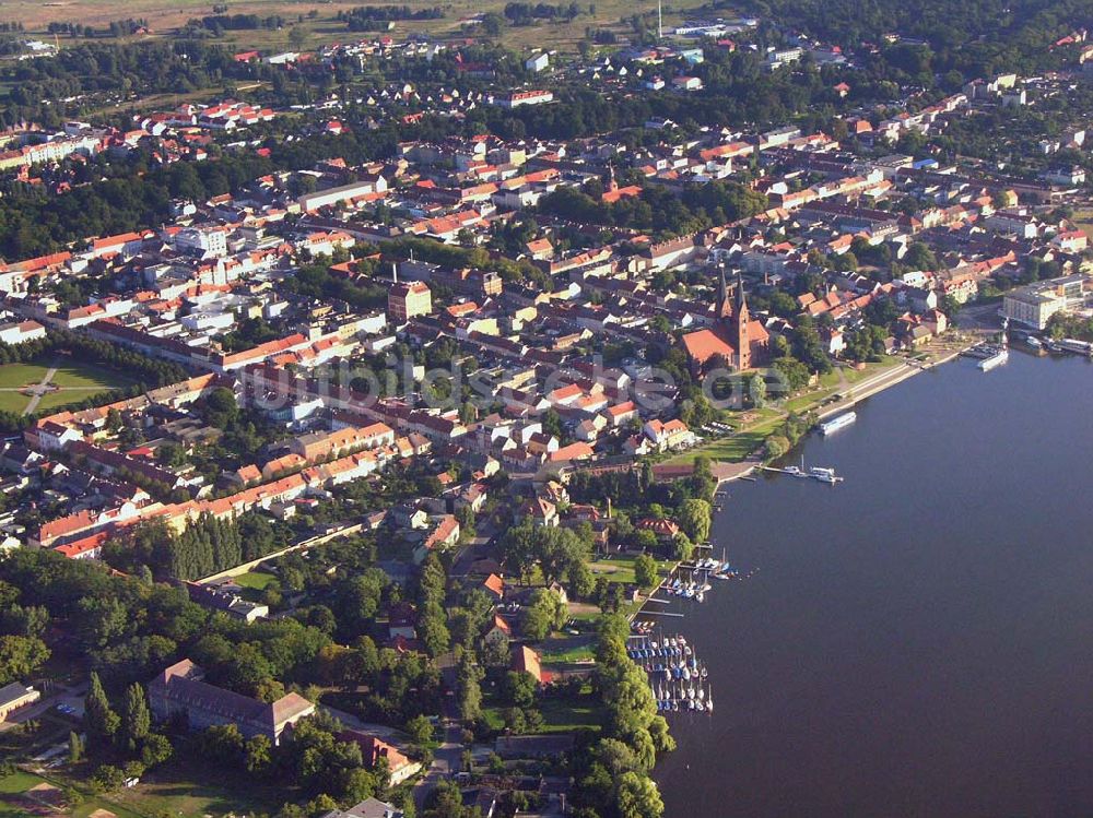 Luftbild Neuruppin (Brandenburg) - Stadtansicht - Neuruppin (Brandenburg)