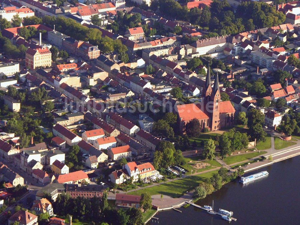 Luftaufnahme Neuruppin (Brandenburg) - Stadtansicht - Neuruppin (Brandenburg)