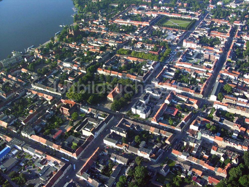 Luftbild Neuruppin (Brandenburg) - Stadtansicht - Neuruppin (Brandenburg)