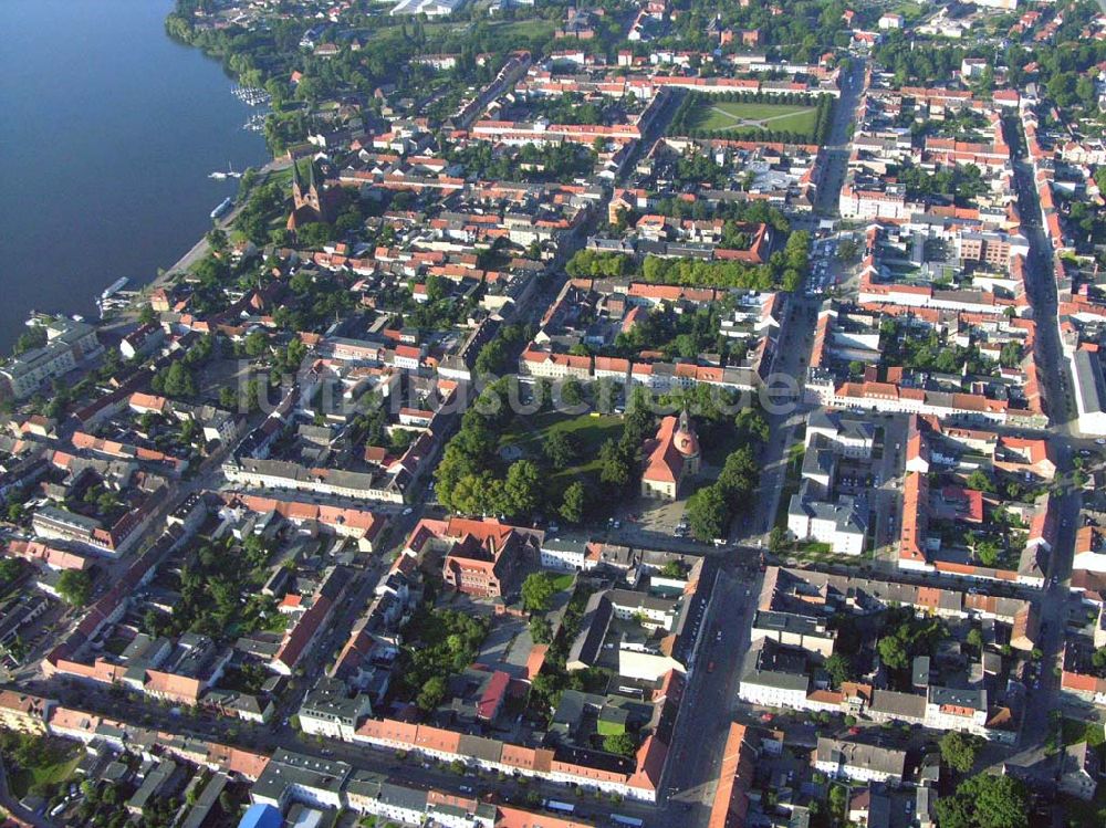 Luftbild Neuruppin (Brandenburg) - Stadtansicht - Neuruppin (Brandenburg)