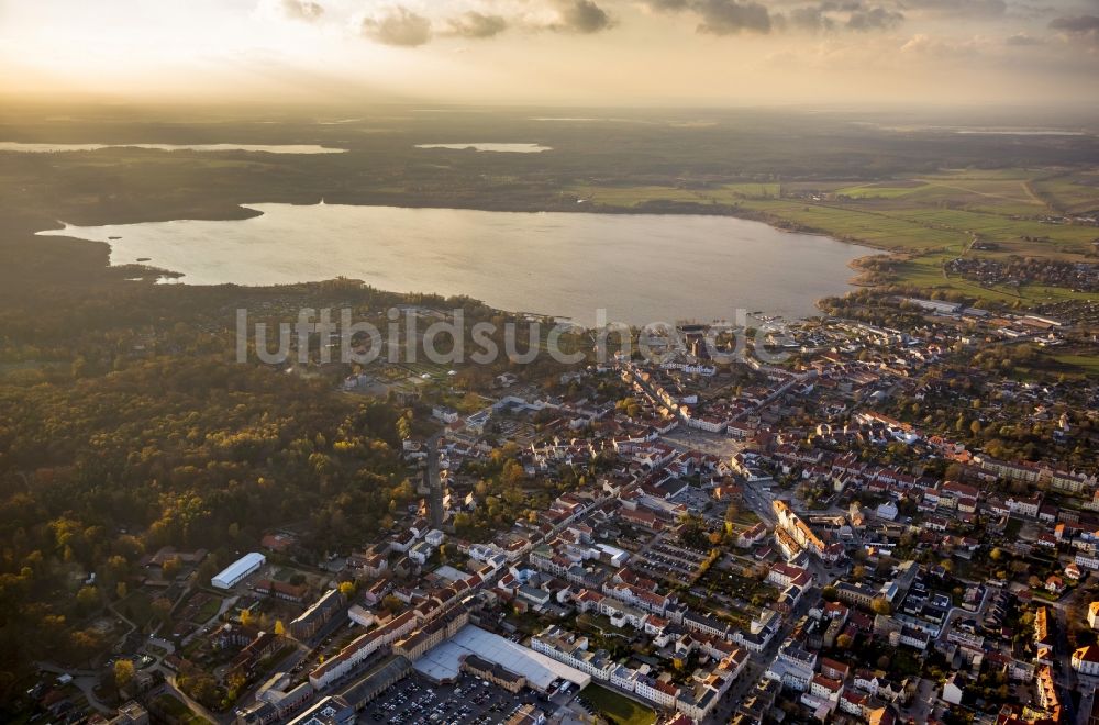 Luftbild Neustrelitz - Stadtansicht von Neustrelitz im Bundesland Mecklenburg-Vorpommern