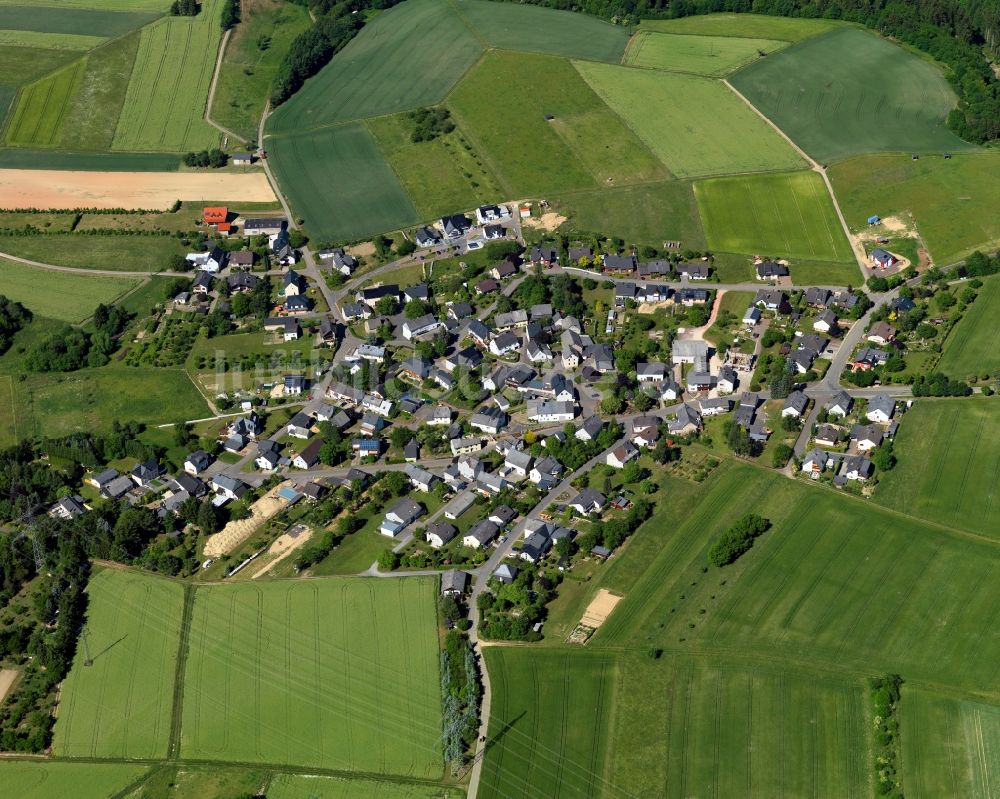 Luftaufnahme Ney - Stadtansicht von Ney im Bundesland Rheinland-Pfalz