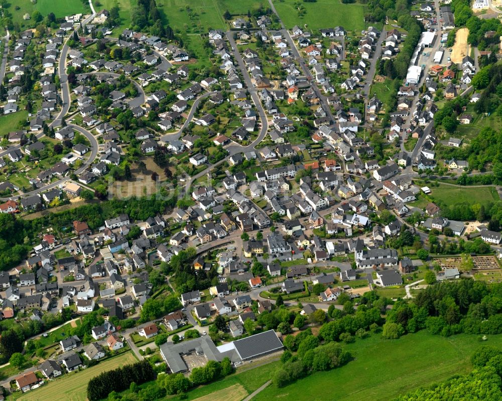 Niederelbert aus der Vogelperspektive: Stadtansicht von Niederelbert im Bundesland Rheinland-Pfalz