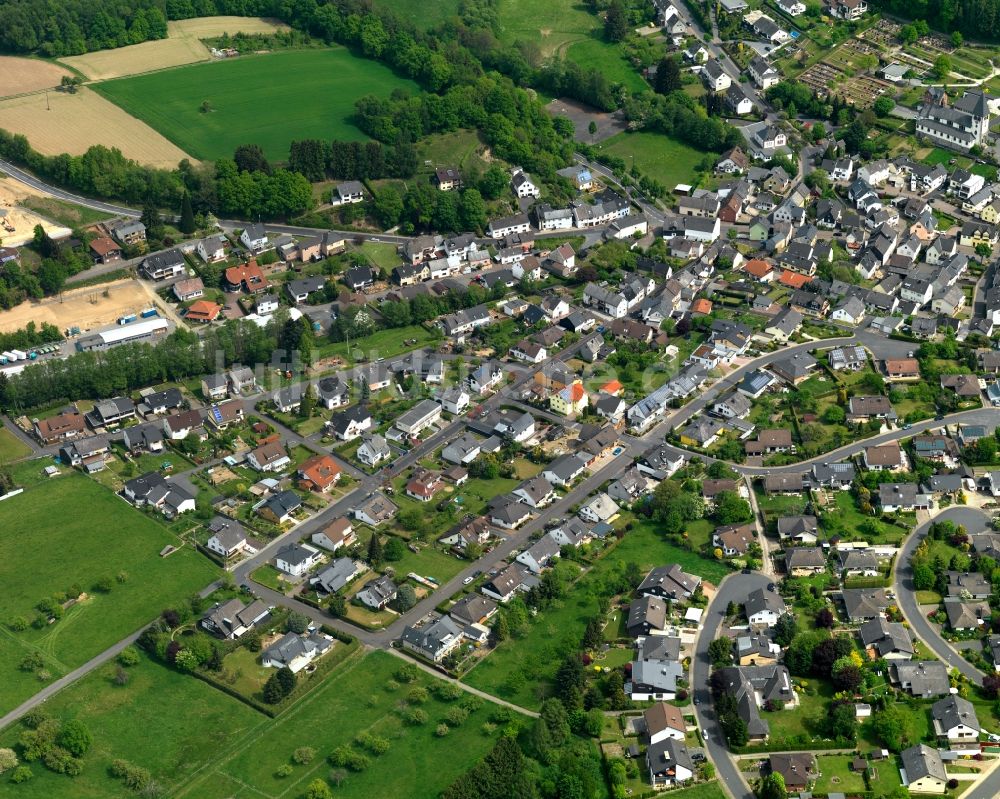 Luftaufnahme Niederelbert - Stadtansicht von Niederelbert im Bundesland Rheinland-Pfalz