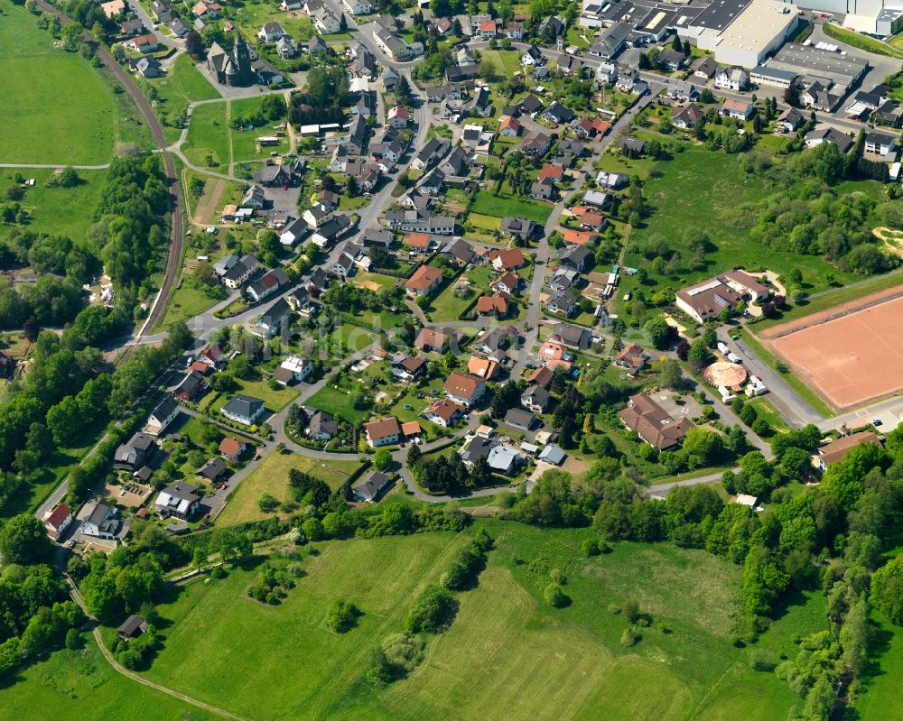 Nistertal aus der Vogelperspektive: Stadtansicht von Nistertal im Bundesland Rheinland-Pfalz