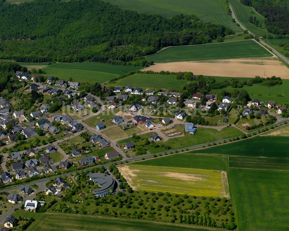 Nörtershausen aus der Vogelperspektive: Stadtansicht von Nörtershausen im Bundesland Rheinland-Pfalz