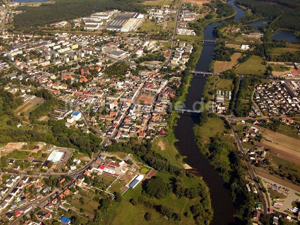 Luftbild Oborniki - Stadtansicht Oborniki